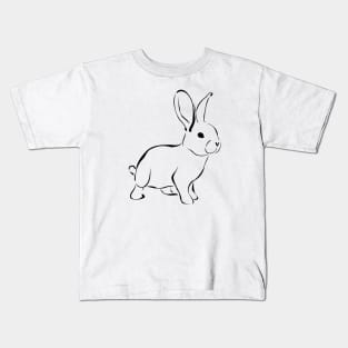 Cute Bunny Kids T-Shirt